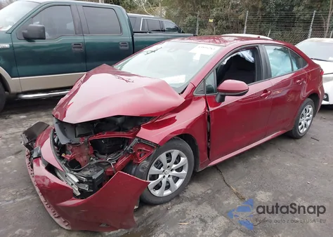 2022 Toyota Corolla Le из США, поврежденный, VIN 5YFEPMAEXNP385776